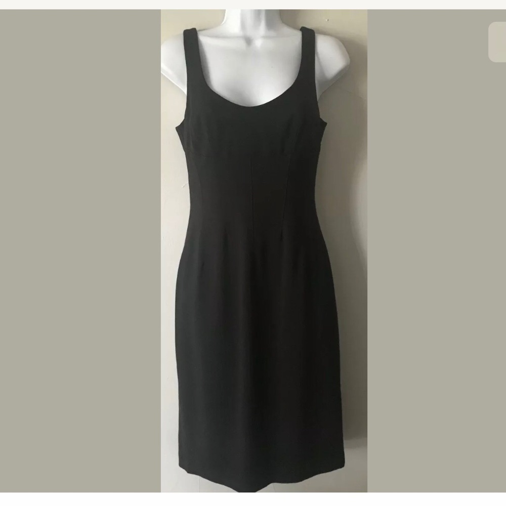 CLASS ITALY dark Brown striped stretch dress